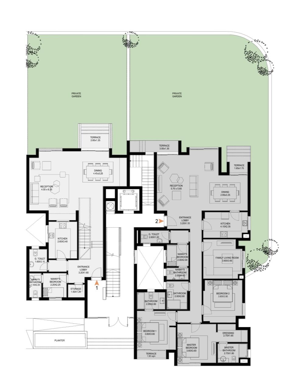 Tulwa - Duplex -Ground