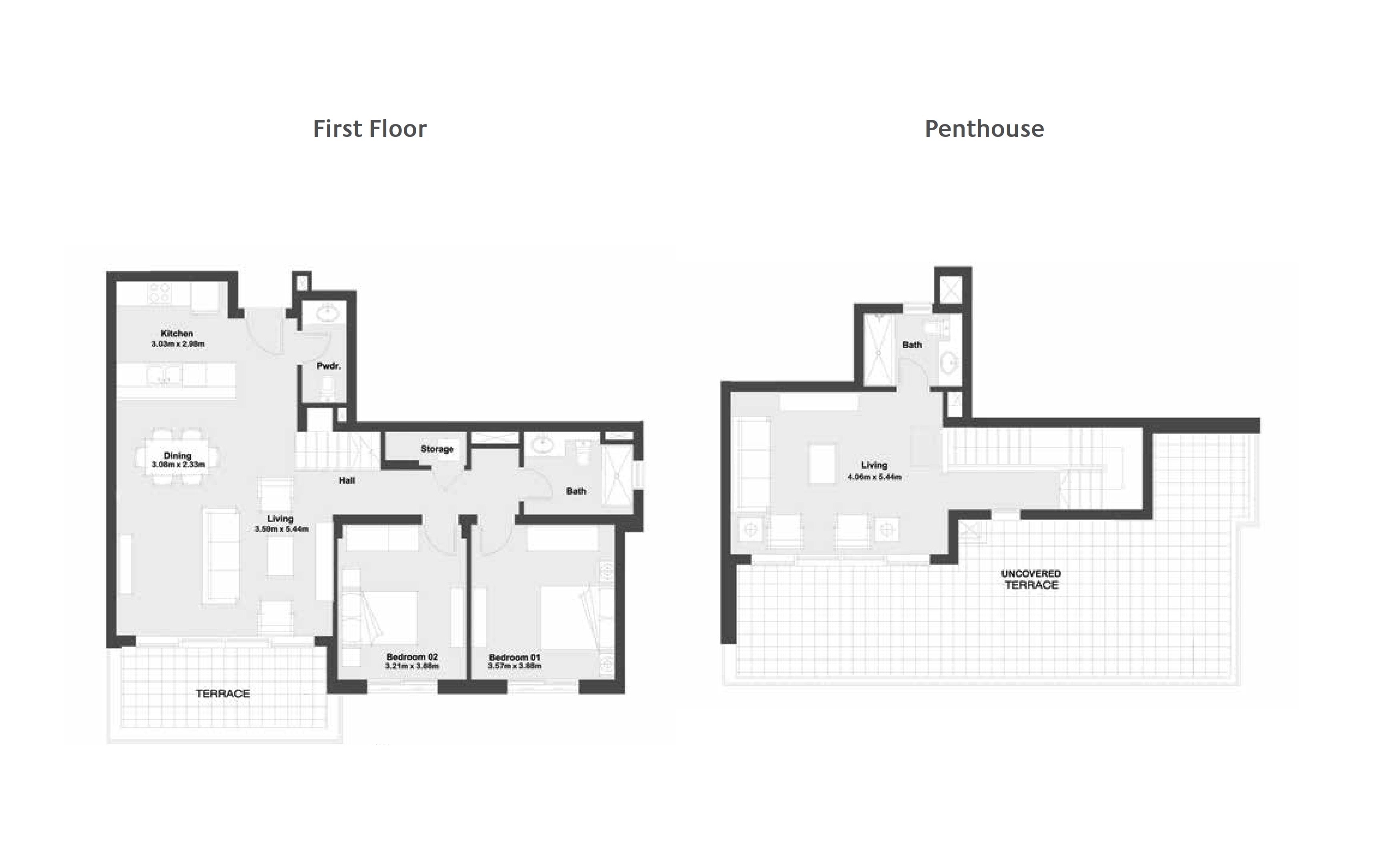 Penthouse 4 bedrooms