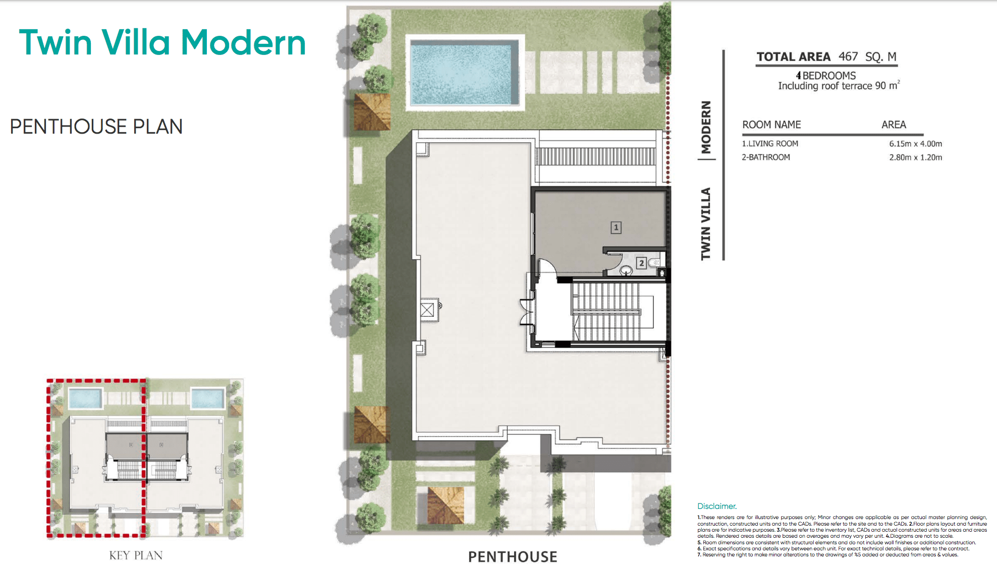 Zahya New Mansoura - Twin Villa Modern