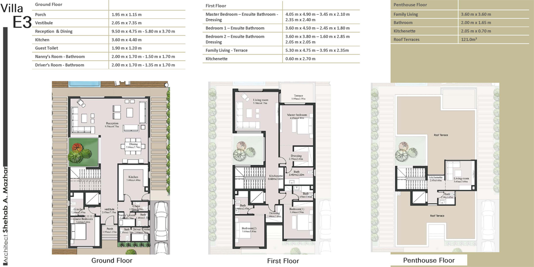Palm Hills New Cairo - Villa Type E