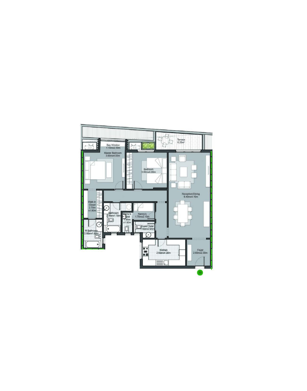 V Residences - Apartment + Garden