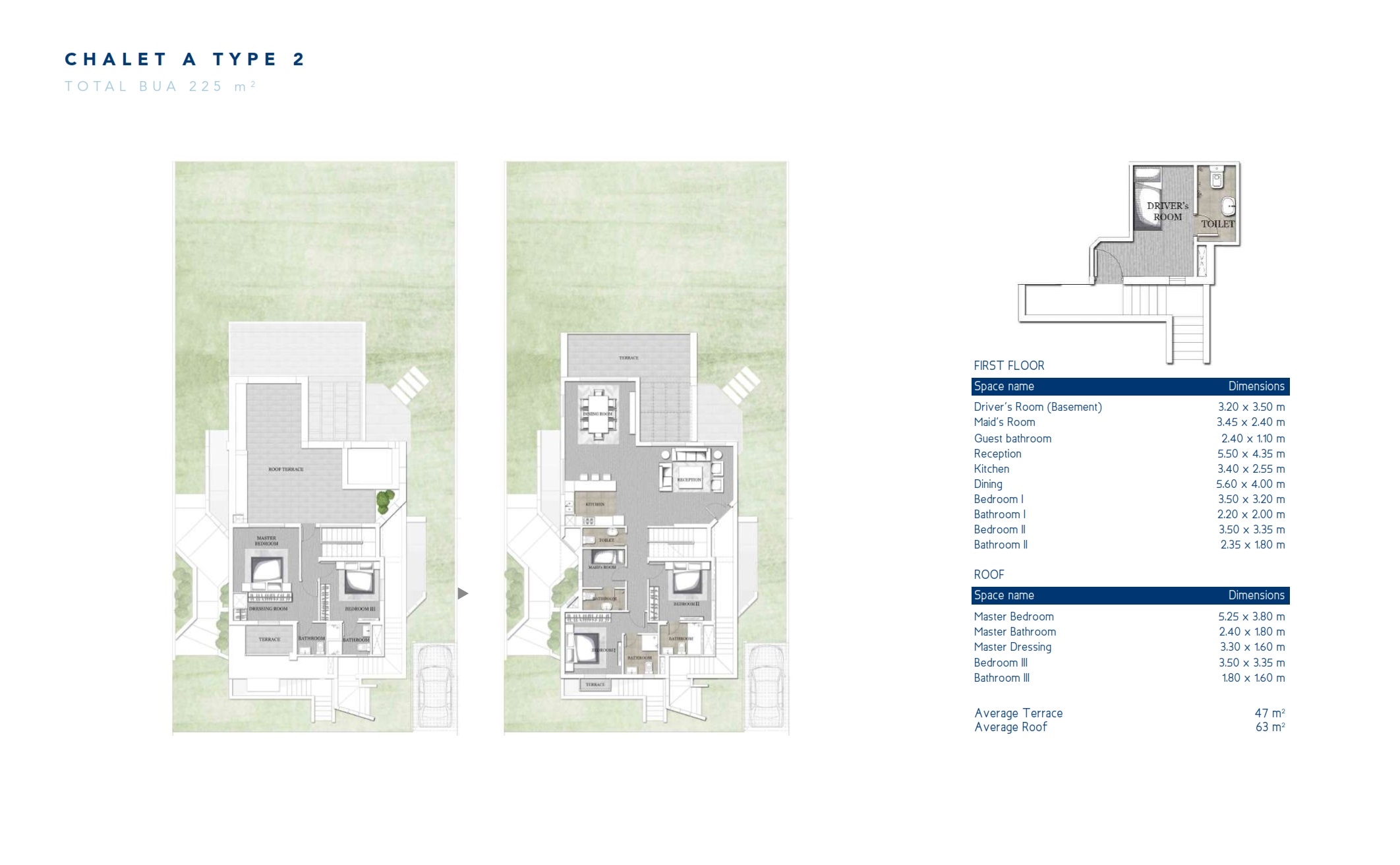 Jefaira - Chalet + Roof Type A