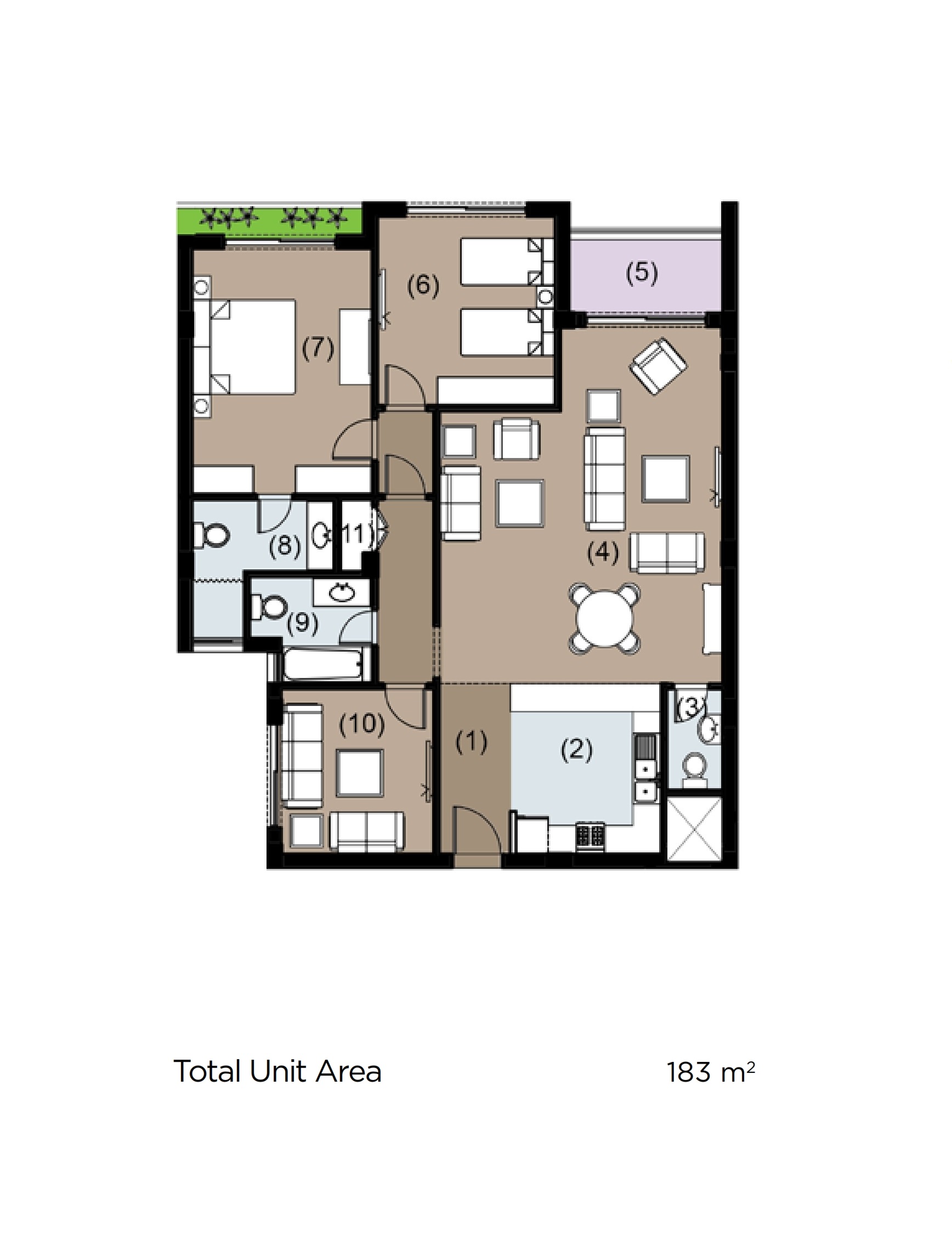 Jasperwood - Apartment 2 Bedrooms