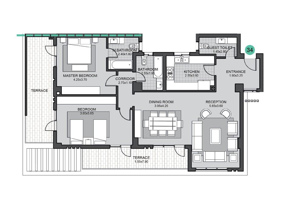 Sky Condos Phase II - Apartment