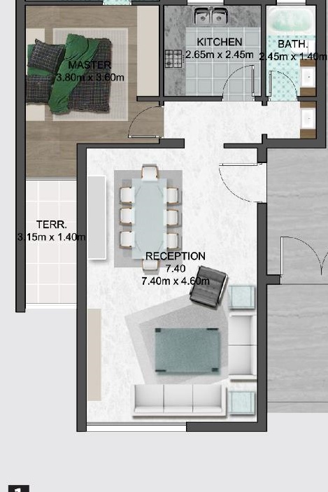 Fifth Square - Apartment Garden